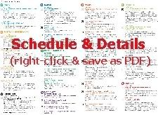 Right click and save the PDF schedule & info sheet